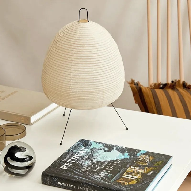 Japanese Rice Paper Lantern | Handcrafted Ambient Light