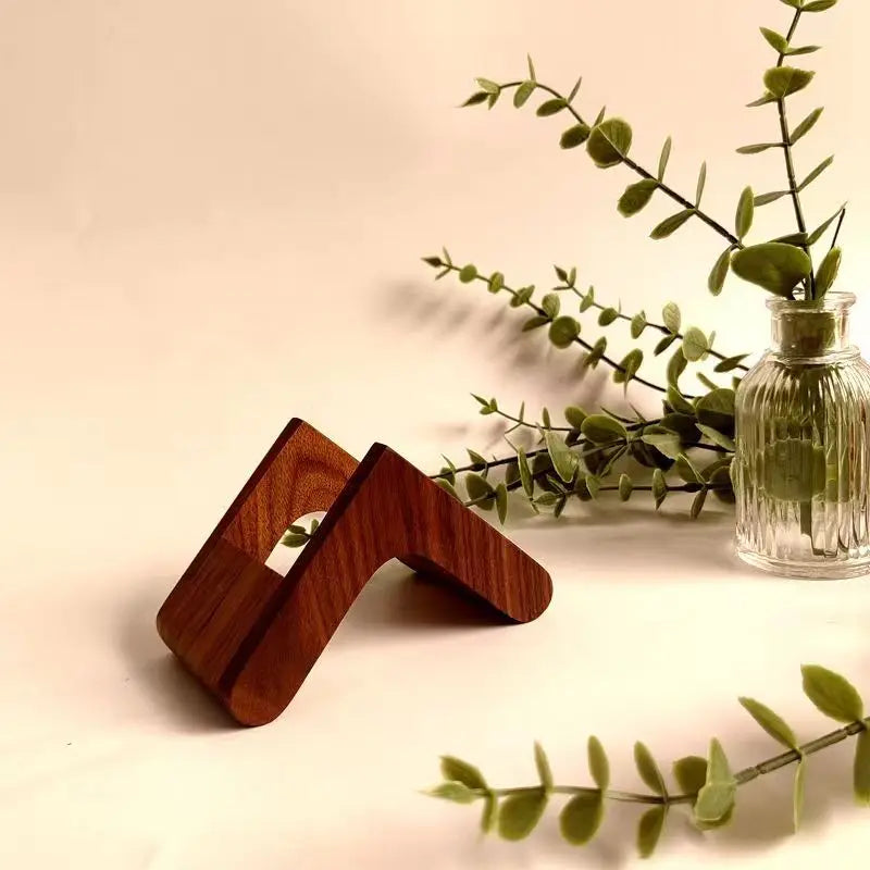 Wooden Puzzle Coaster Set - Elegant Wood Drink Coasters