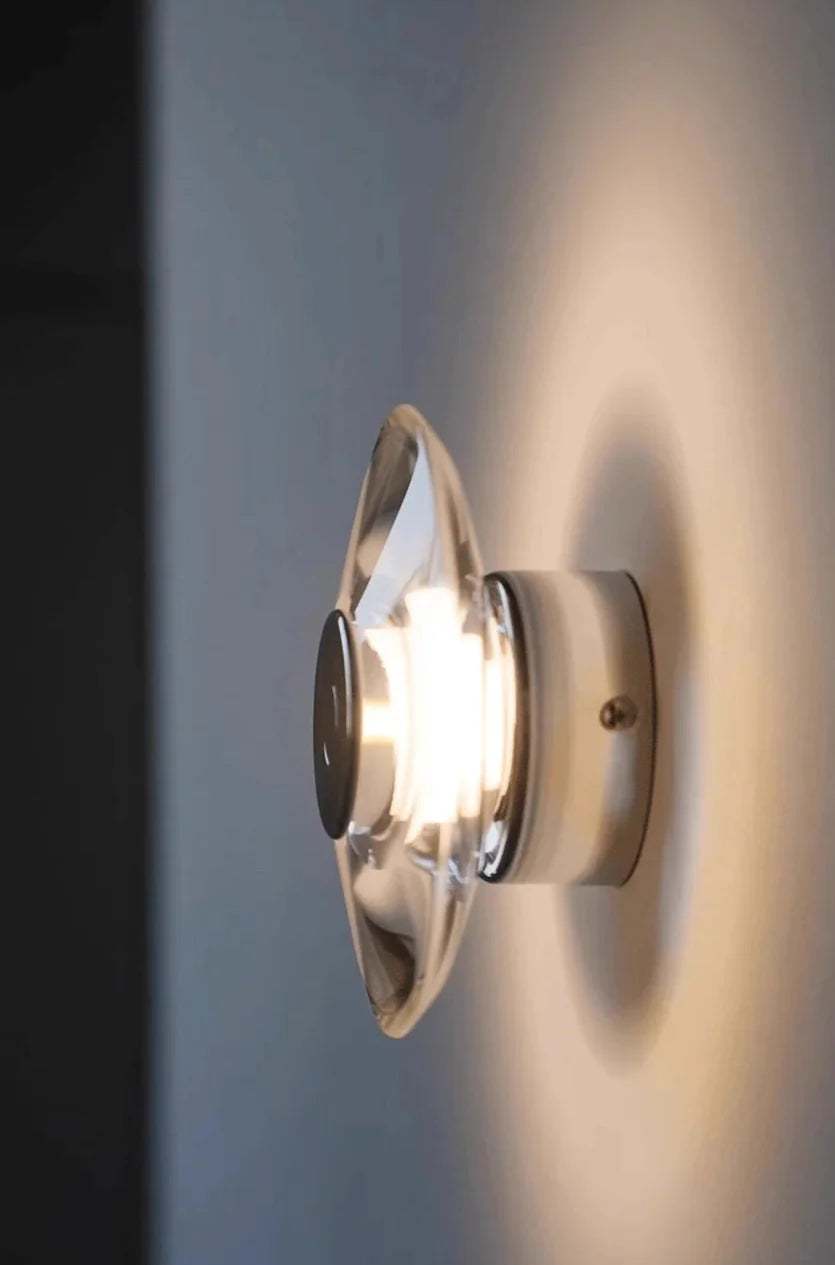 Italian Crystal Sconce - Luxury Energy Efficient LED Lamp