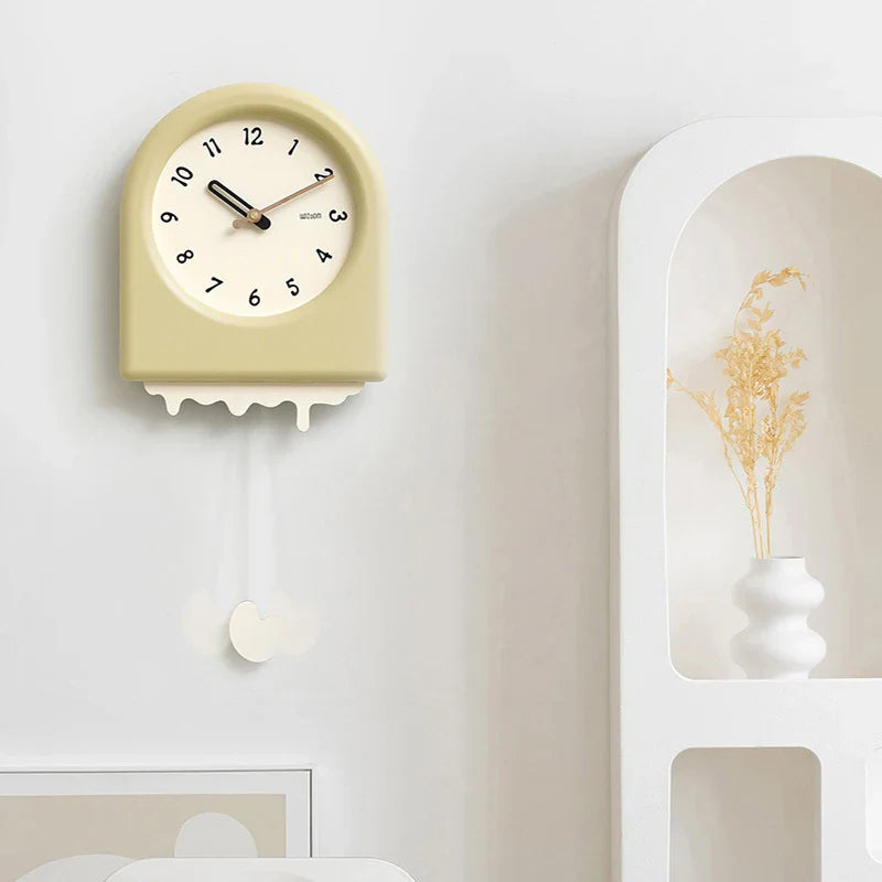 Modern Pendulum Clock - Sophisticated Acrylic Wall Clock