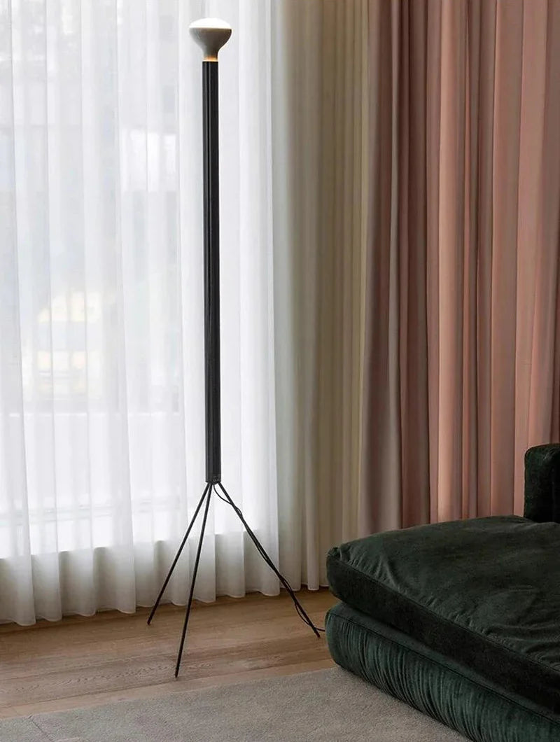 Bar Floor Lamp - Tall Uplight LED Lamp 74.5"