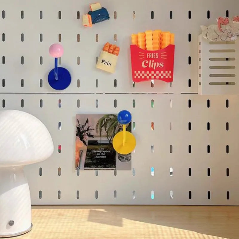 Magnetic Wall Hook - Retro Metal Ball Hanger