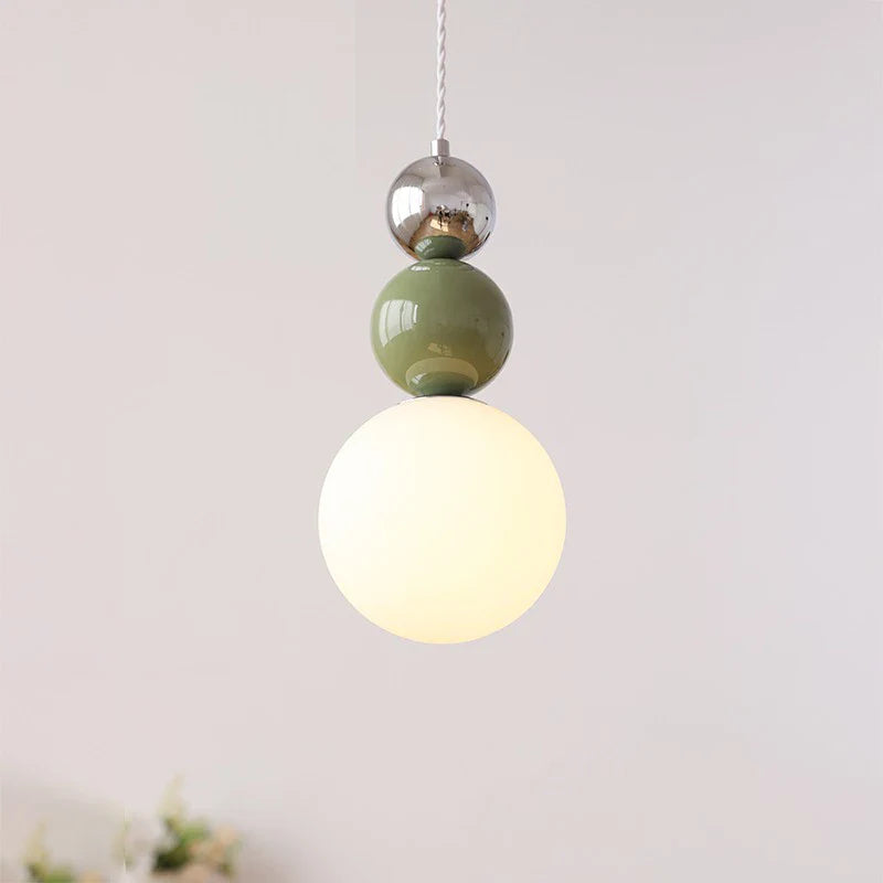 Macaron Ball Pendant – Contemporary Ceiling Light Fixture