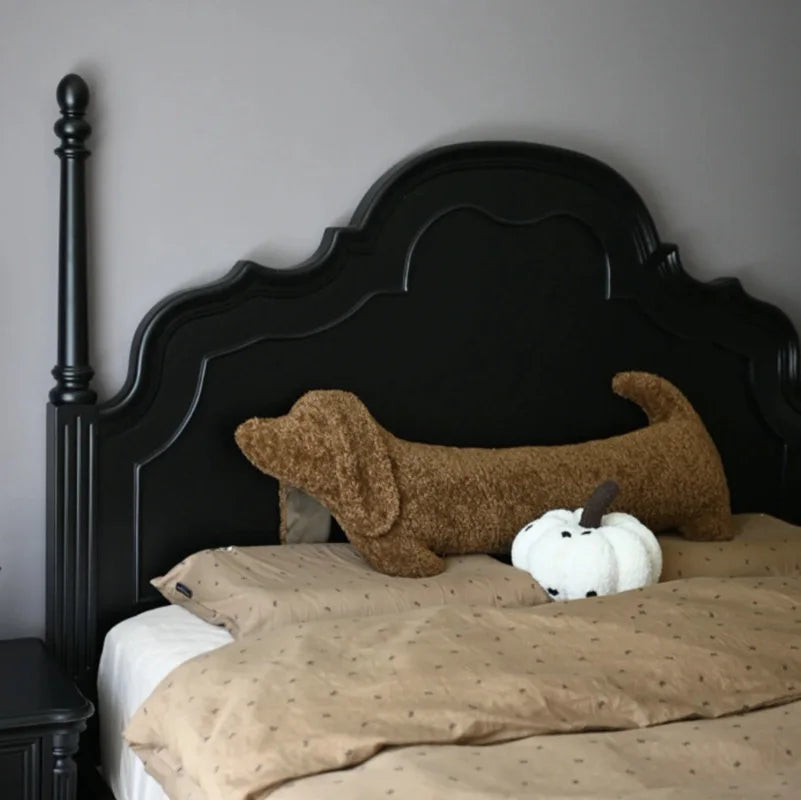 Dachshund Plush Pillow - Cozy Lounge Cushion