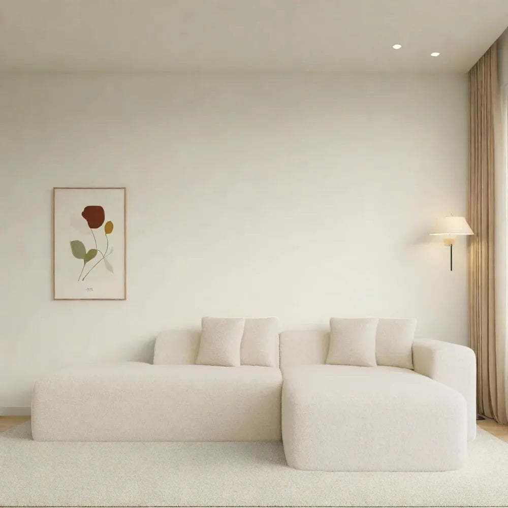 L-Shape Sectional Sofa - Modular Cloud Couch