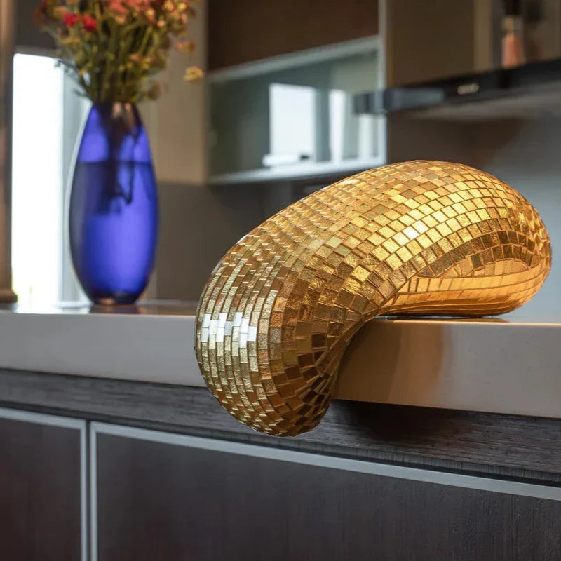 Melting Disco Ball Decorative Wall Clock - Modern Home Decor