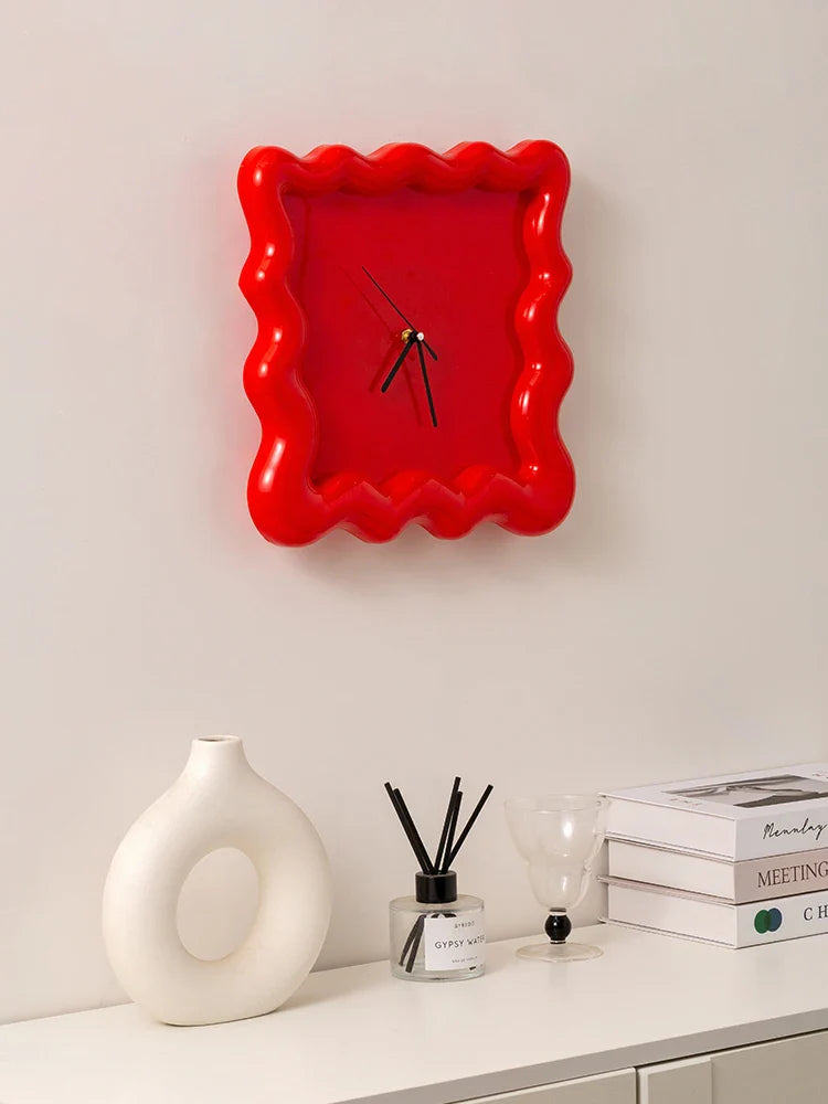 Cloud Frame Wall Clock - Modern Kids Room Decor