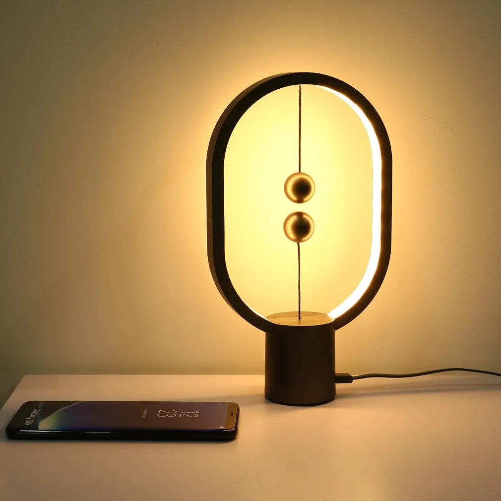 Floating String Lamp - Modern Table Light With Magnetic Switch