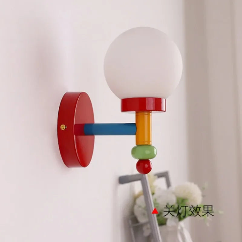 Memphis Wall Lamp – Vintage Retro Geometric Light