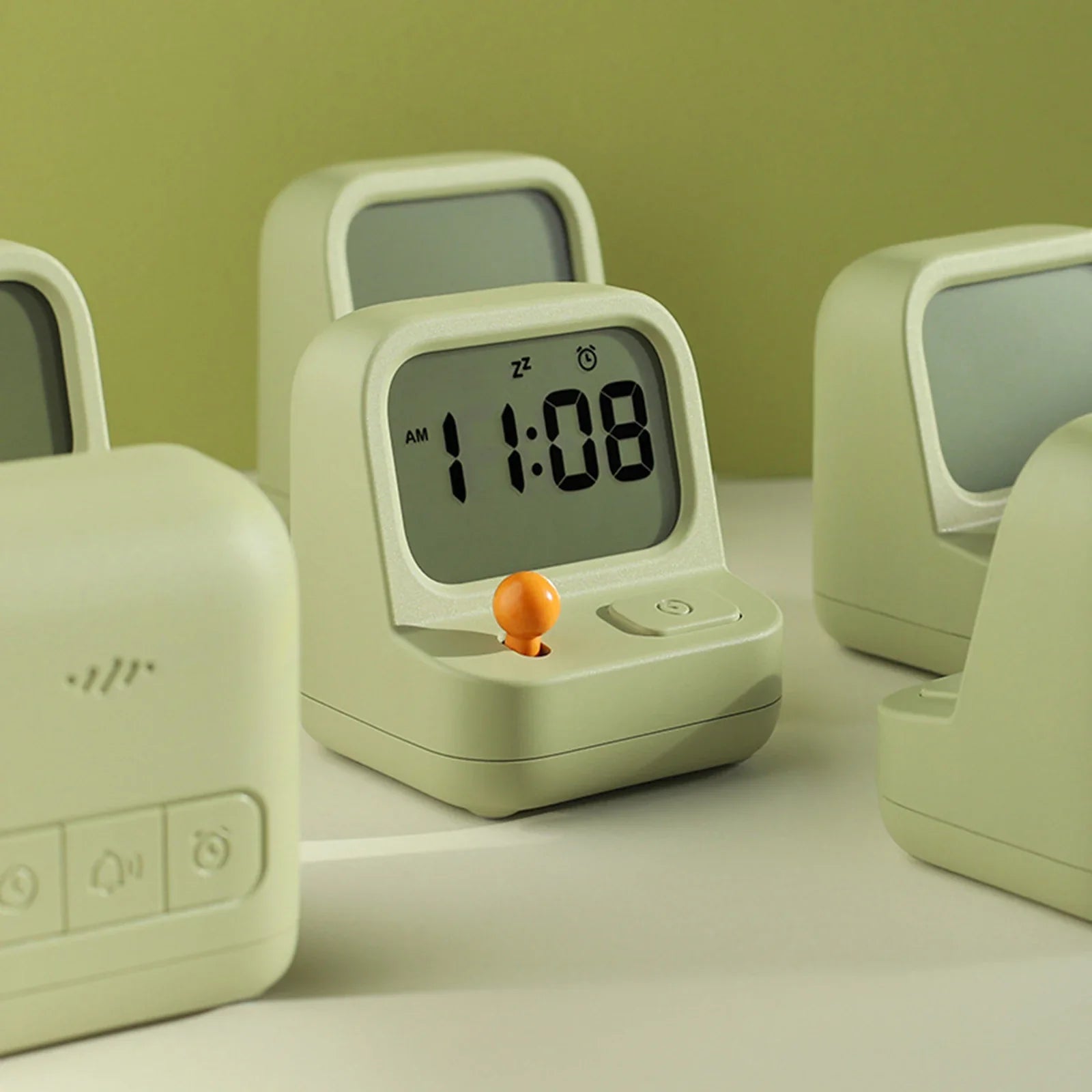 Arcade Game Alarm Clock - Mini Digital Retro Timer