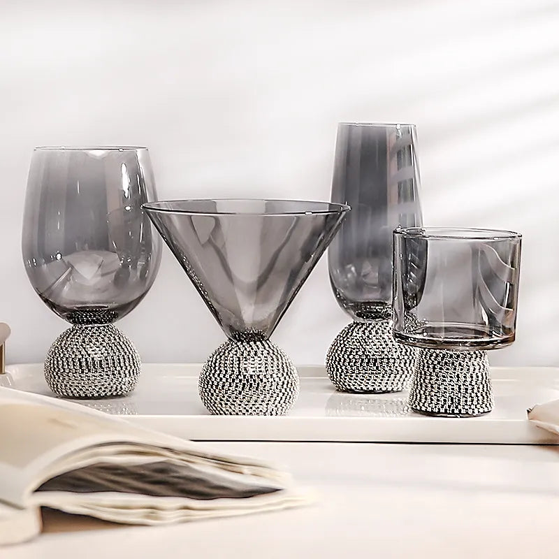 Crystal Ball Glass - Handcrafted Luxury Drinking Glass