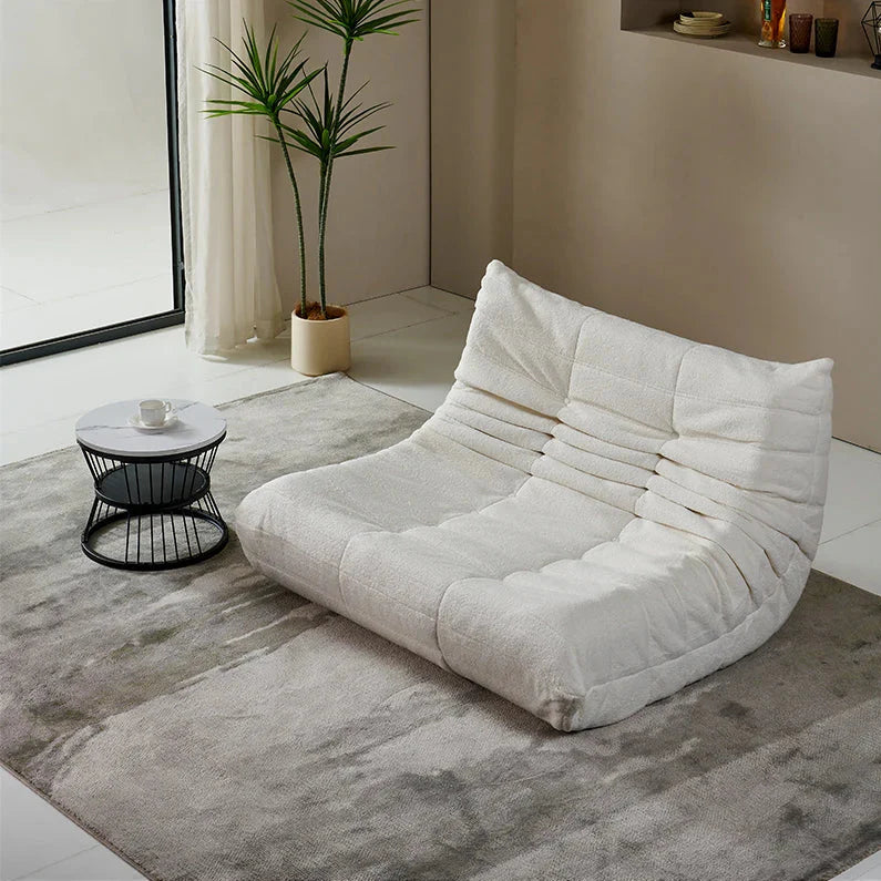 Teddy Velvet Sofa - Two-Seater Foam Loveseat