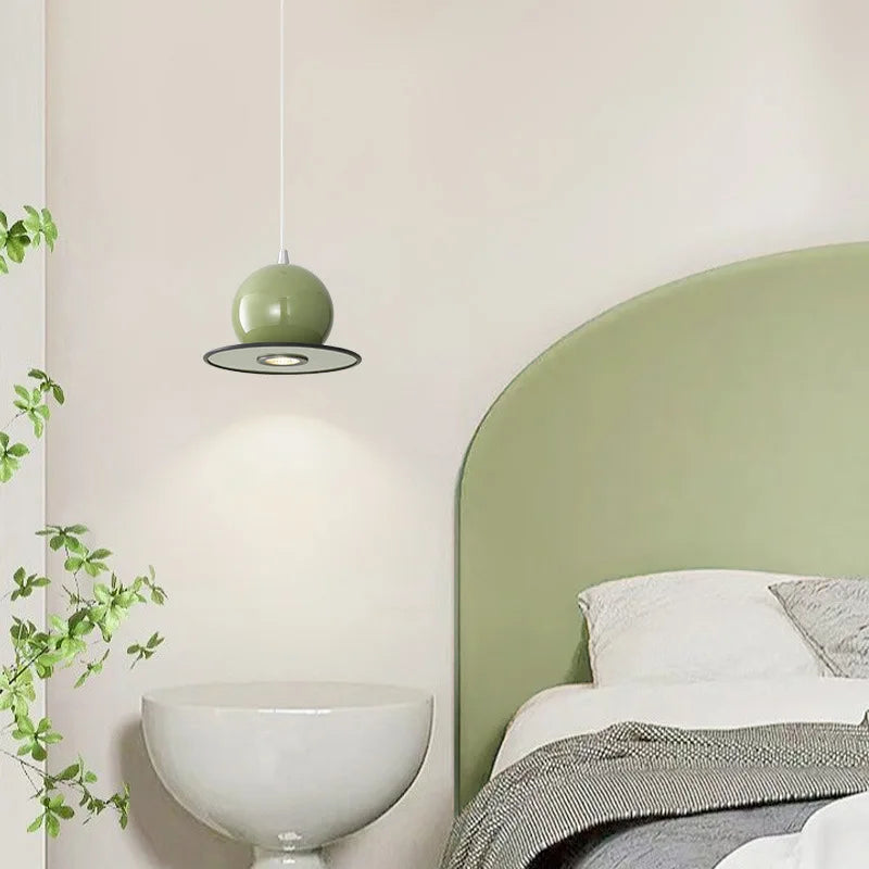 Metal UFO Pendant Light | Retro Aluminum Ceiling Fixture
