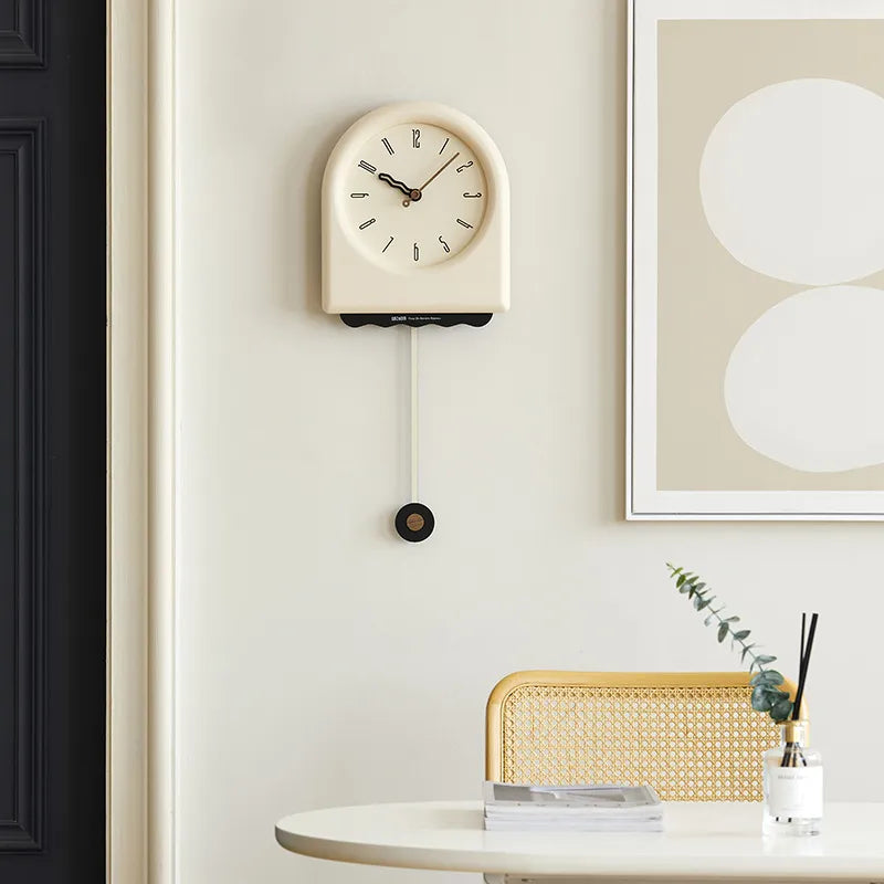Modern Pendulum Clock - Sophisticated Acrylic Wall Clock
