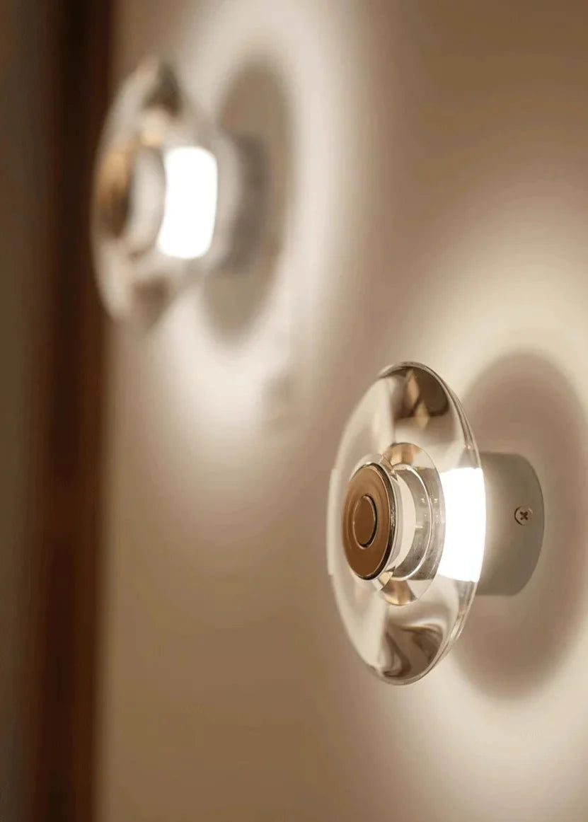 Italian Crystal Sconce - Luxury Energy Efficient LED Lamp