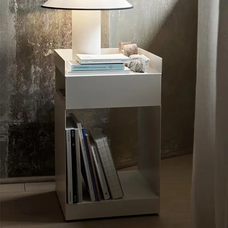 Metal Origami Side Table - Modern Nordic Accent