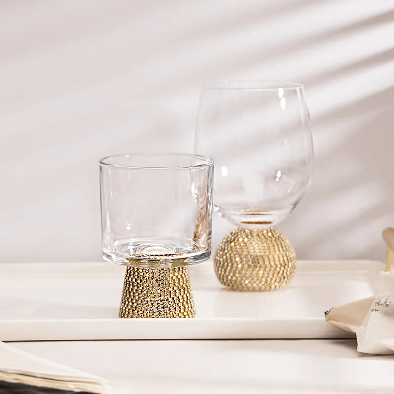 Crystal Ball Glass - Handcrafted Luxury Drinking Glass