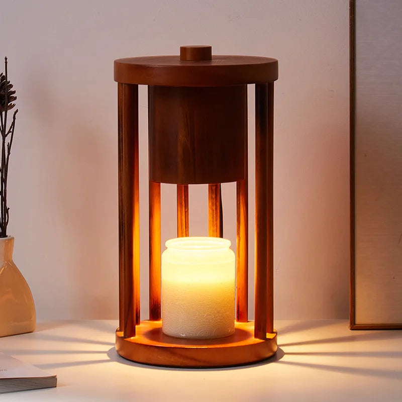 Wooden Candle Warmer - Pet Safe Oriental Home Accessory