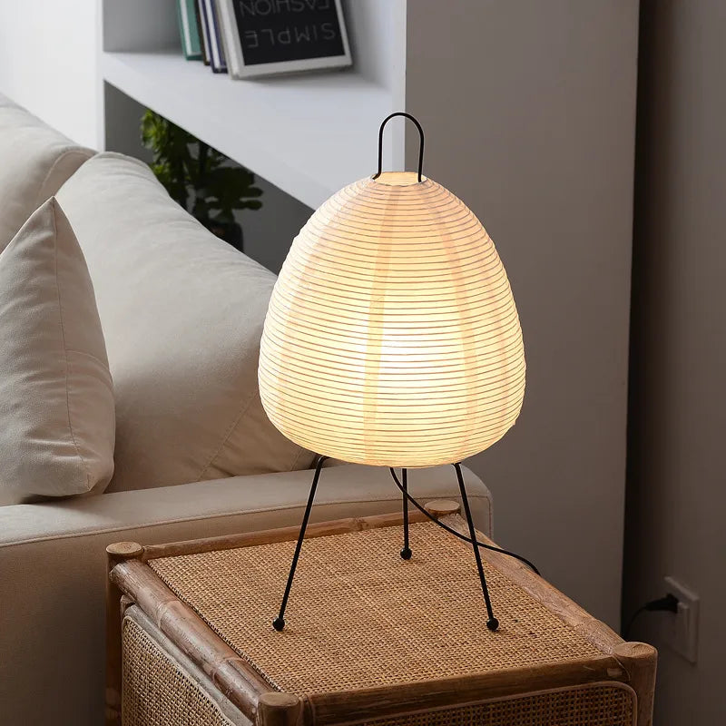 Japanese Rice Paper Lantern | Handcrafted Ambient Light