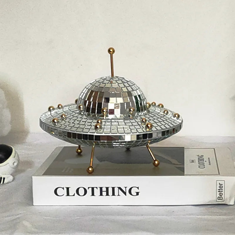 Disco Ball UFO Ornament – Galactic Home Decor