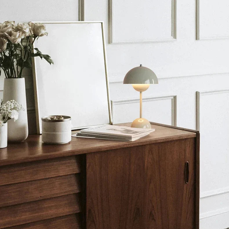 Dimmable Mushroom Lamp – Haus Theory Table Light