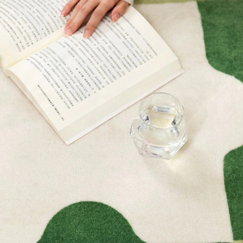 Color Puzzle Rug - Vibrant Polyester Floor Mat