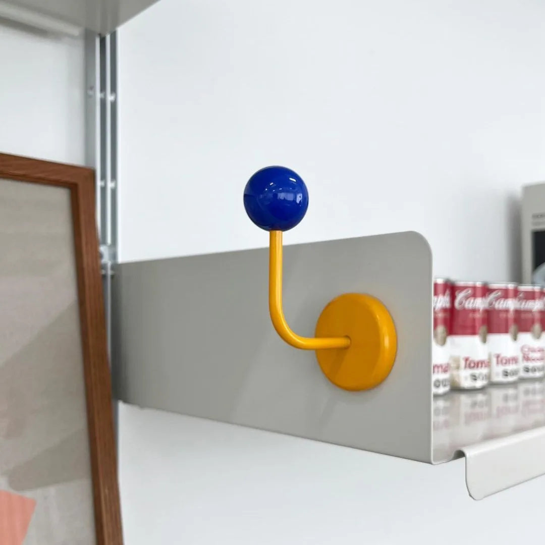 Magnetic Wall Hook - Retro Metal Ball Hanger