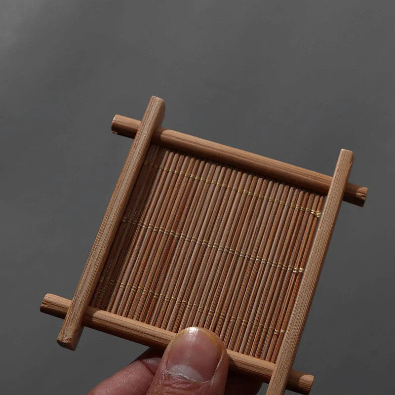 Bamboo Coaster - Japanese Retro Drink Tray