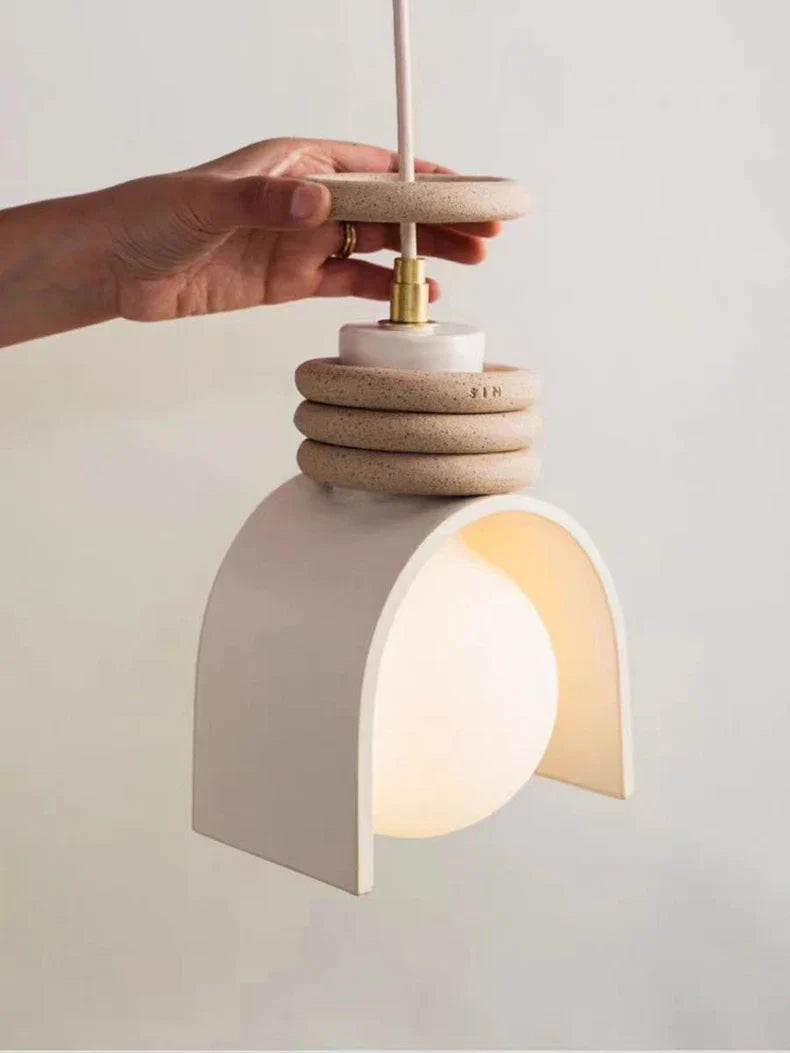 Rubber Band Pendant Lamp - Retro Ceiling Fixture