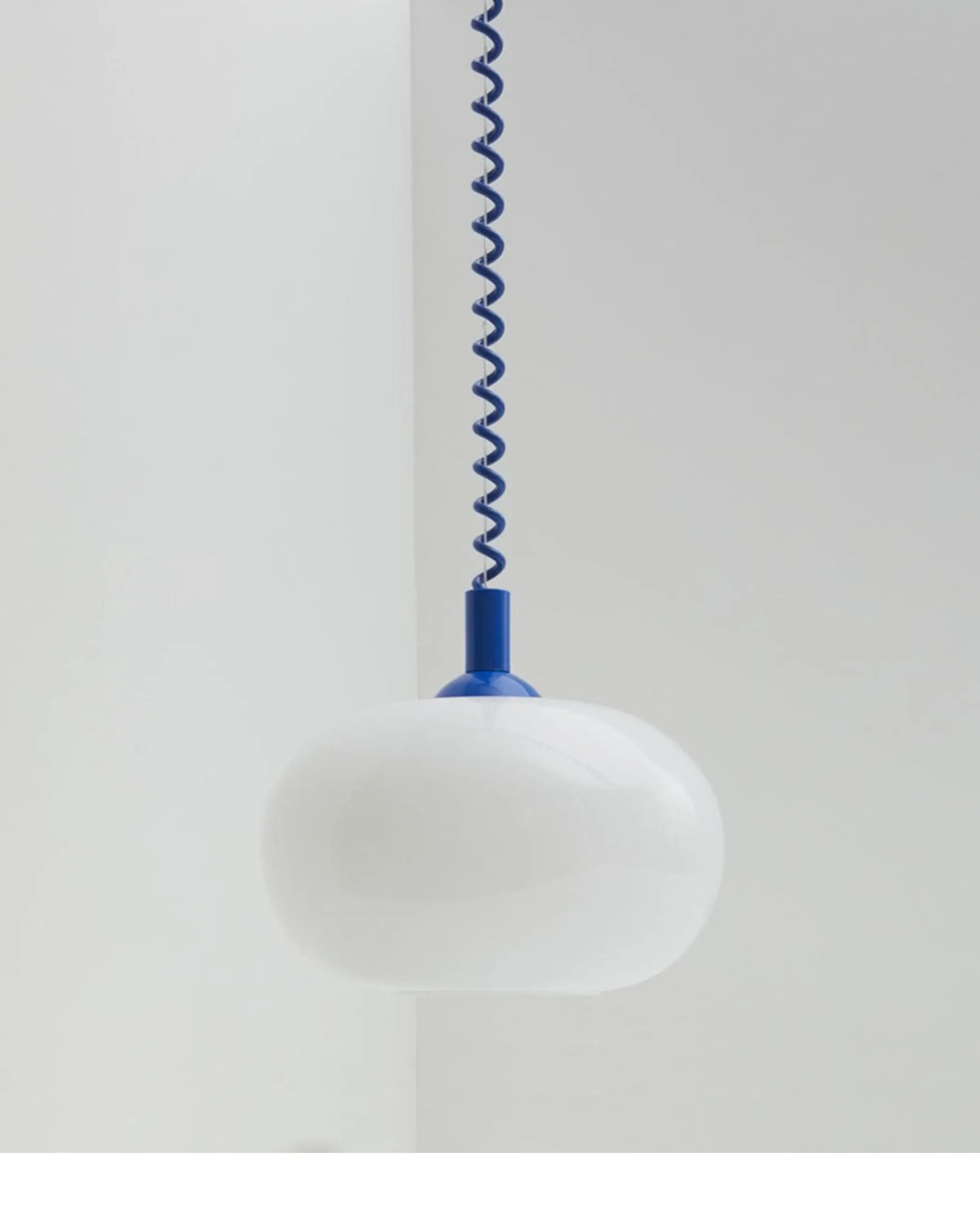 Retro Pendant Lamp – Colorful Coil Nordic Lighting Fixture