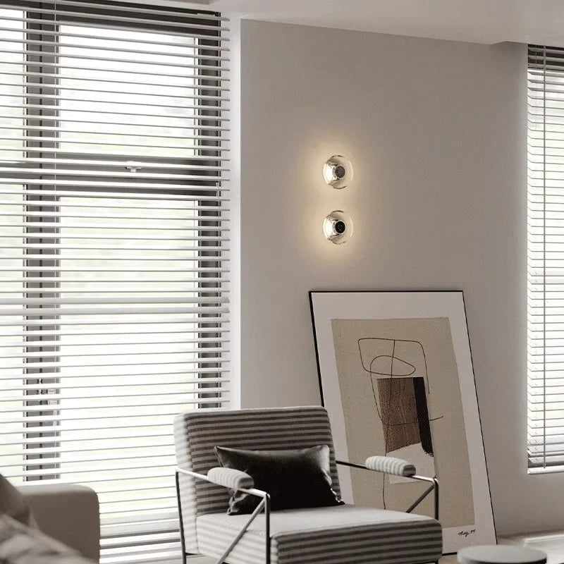 Italian Crystal Sconce - Luxury Energy Efficient LED Lamp