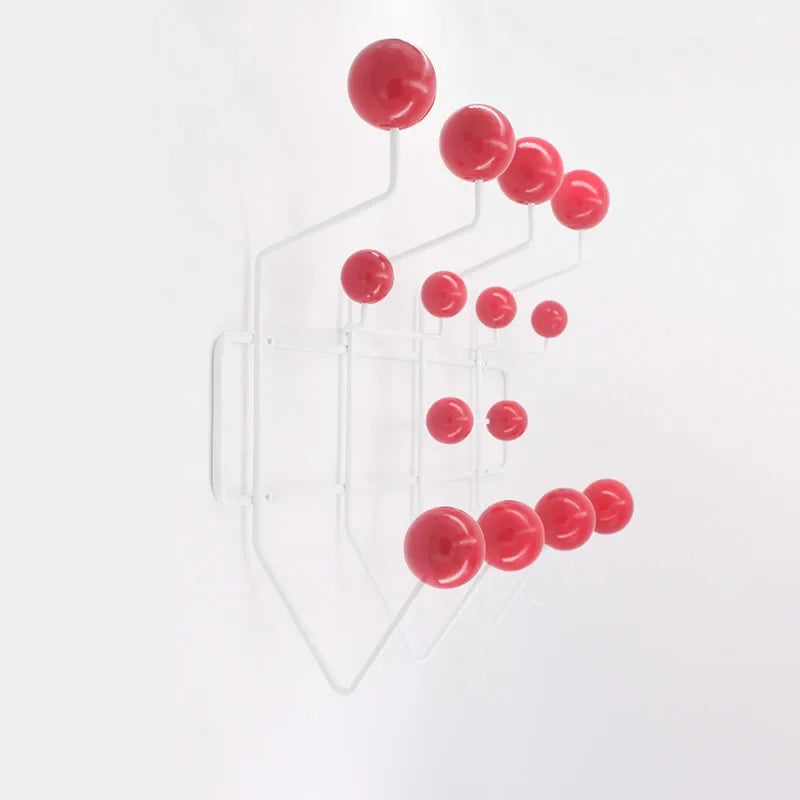 Retro Wall Hanger - Vintage Ball Hook Rack