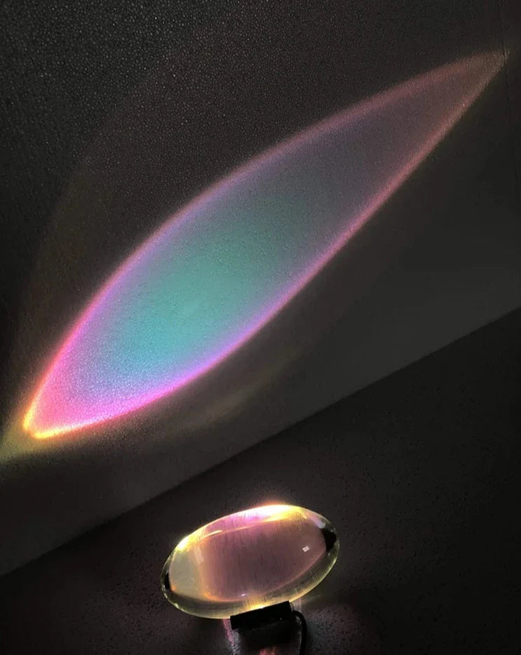 Crystal Table Lamp - Mini LED Sunset Sky Light