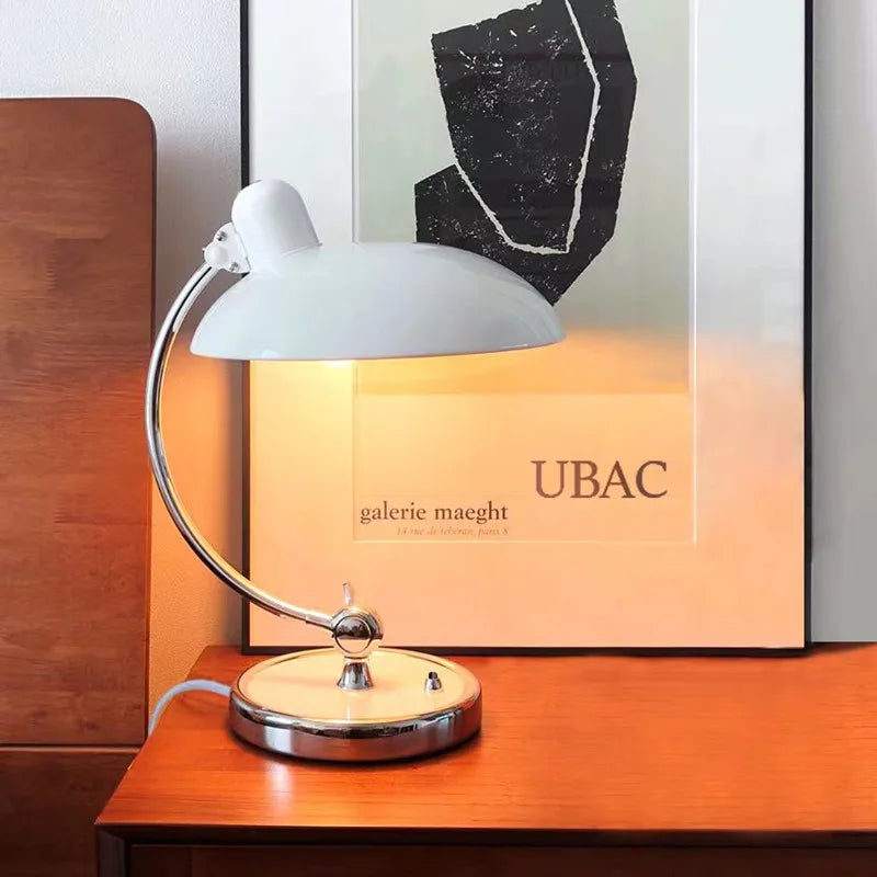 Industrial Table Lamp - Japanese Luxury Dimmable Metal Desk Light