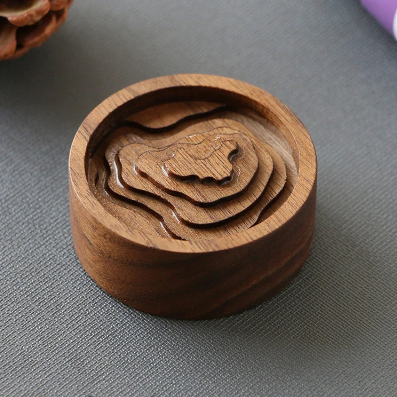 Wooden Essential Oil Diffuser - Natural Mini Ultrasonic