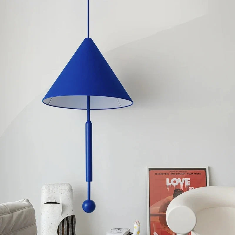 Retro Nordic Ceiling Lamp | Adjustable Wire Lighting Fixture