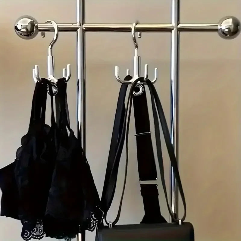 Rotating Stainless Steel Hook – Multipurpose Wall Mount Hanger