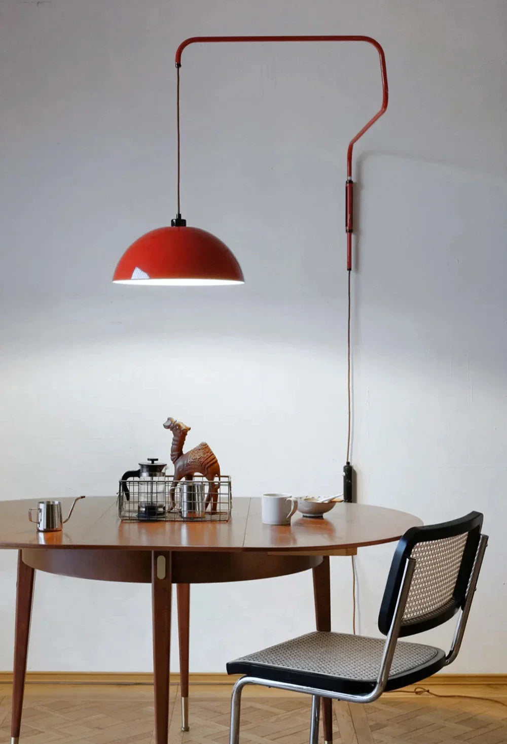 Industrial Pivot Wall Lamp - Adjustable Swing Arm Lighting Fixture