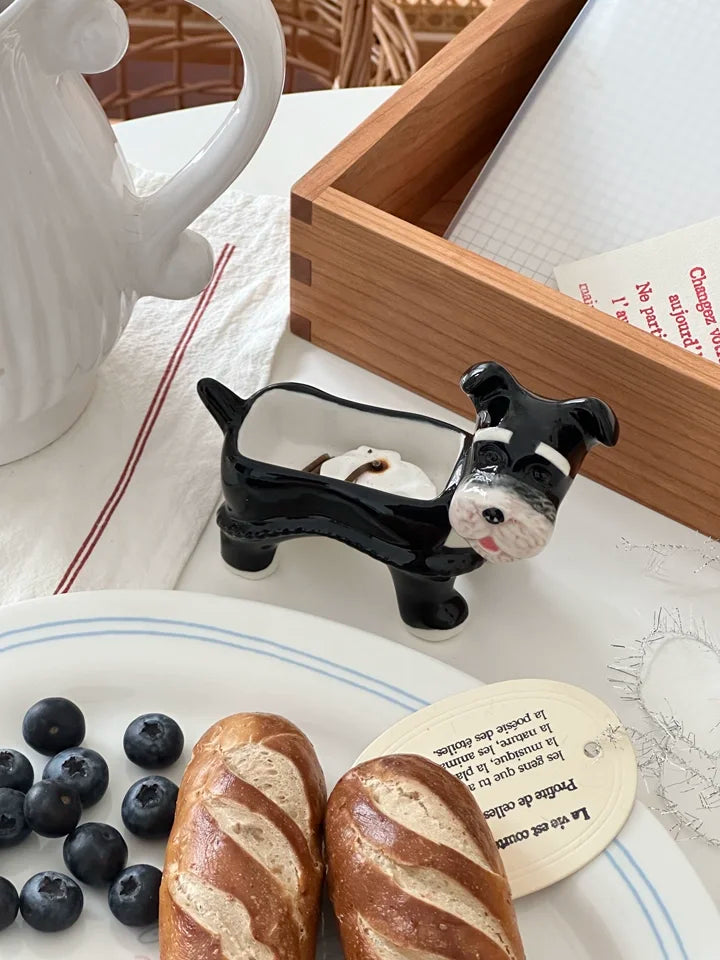 Schnauzer Ceramic Bowl | Multi-Purpose Smoke Releasing Bowl