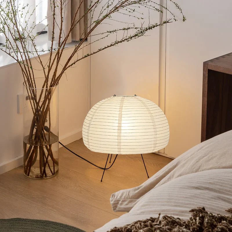 Japanese Rice Paper Lamp – Akari Noguchi Style Lighting