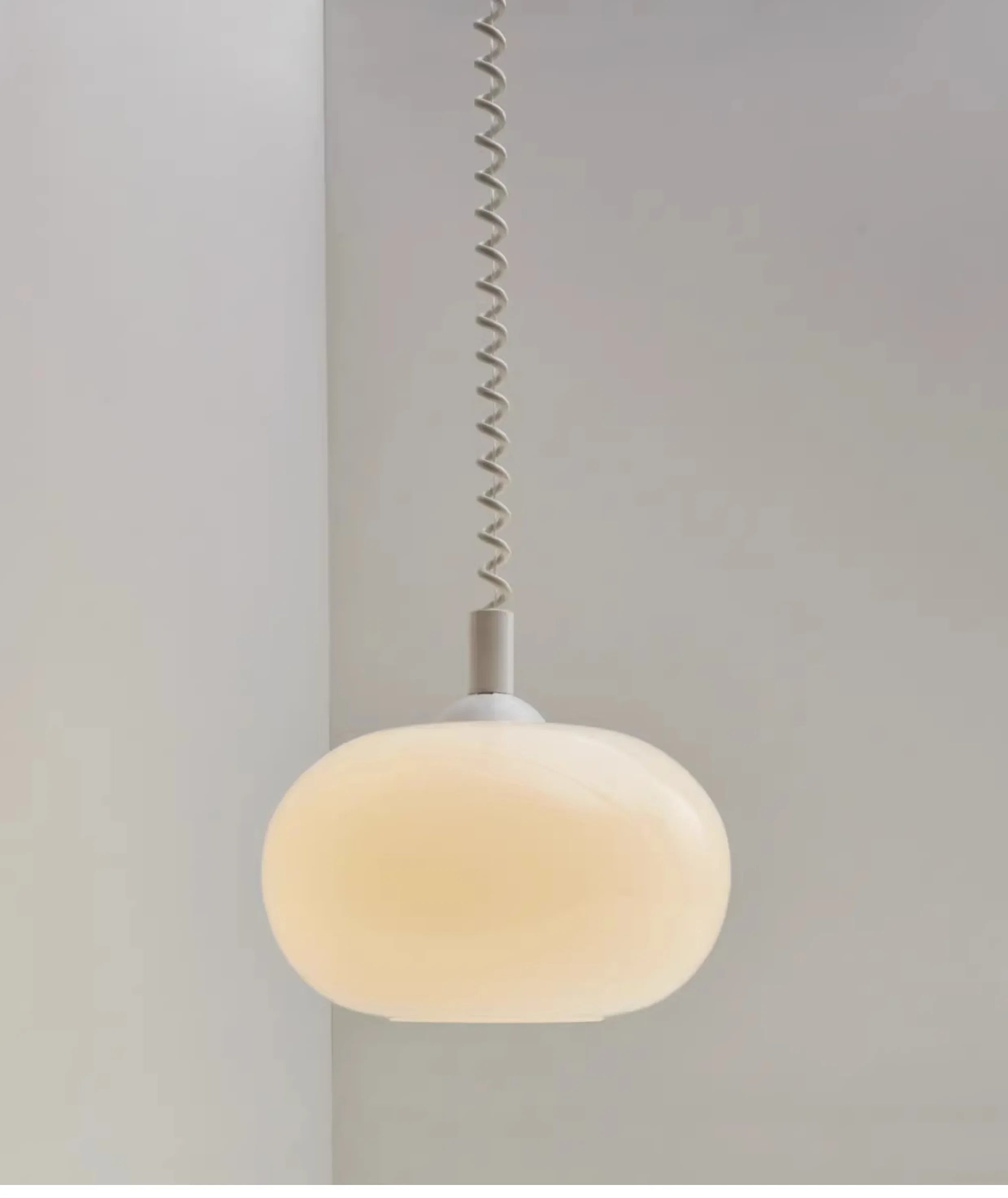 Retro Pendant Lamp – Colorful Coil Nordic Lighting Fixture