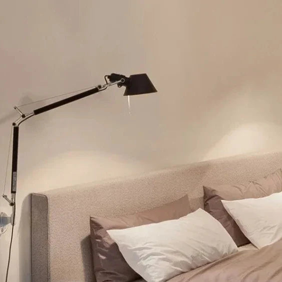 Industrial Wall Lamp | Corded Foldable Arm Sconce Light