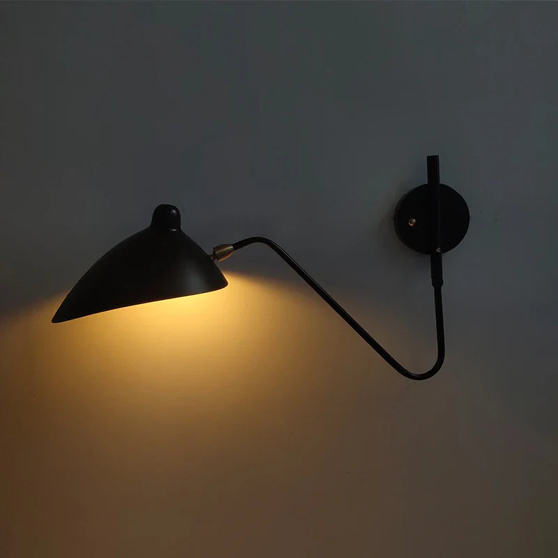 Industrial Wall Lamp - Nordic Metal Arm Fixture