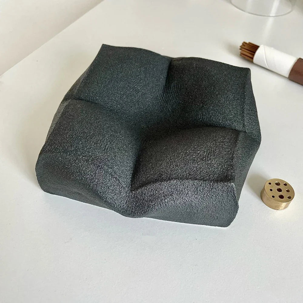 Ceramic Incense Holder - Pillow Shaped Stand