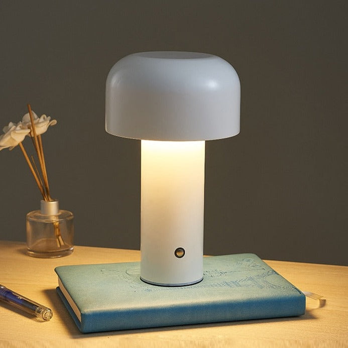 Retro Mushroom Lamp - Cordless Table Lamp