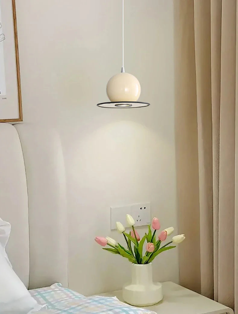 Metal UFO Pendant Light | Retro Aluminum Ceiling Fixture