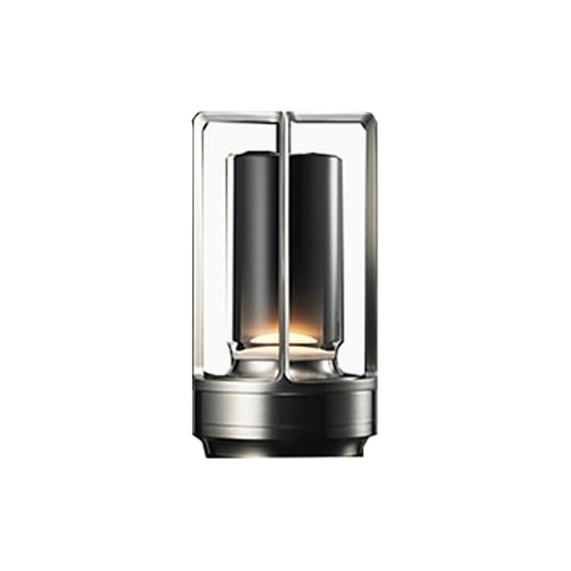 Cordless LED Table Lamp - Retro Bar Lamp Metal Dimmable