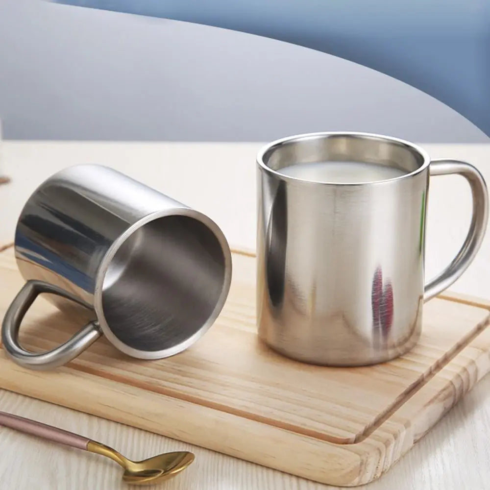 Stainless Steel Camping Mug | Insulated Thermal Travel Cup 500ml