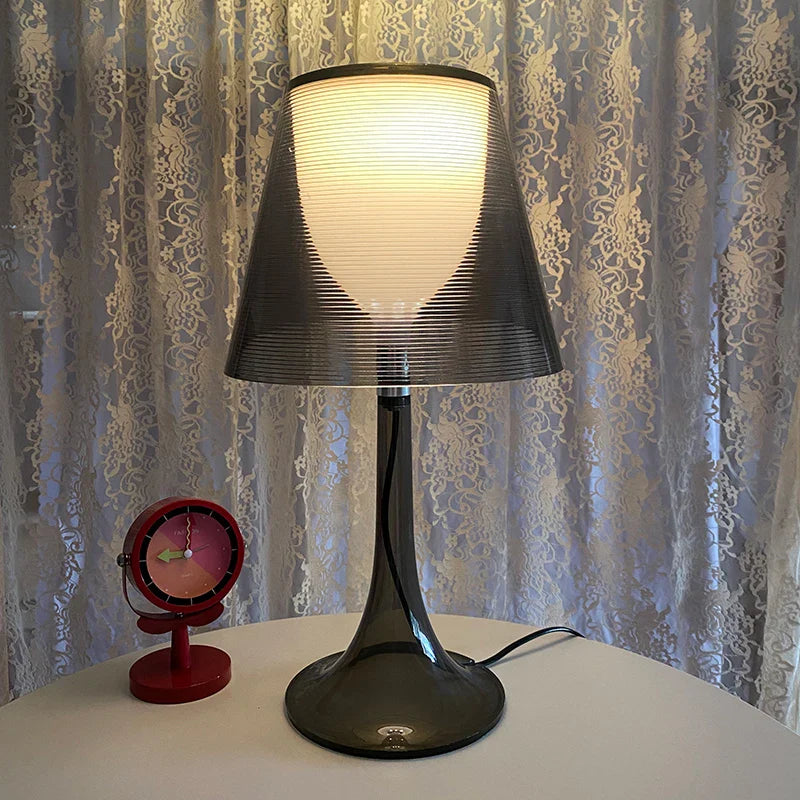 Transparent Table Lamp - Acrylic Cup Light, Modern Desk Lamp