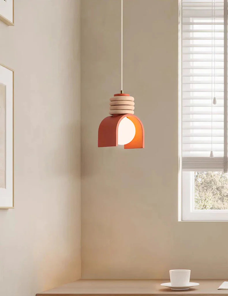 Rubber Band Pendant Lamp - Retro Ceiling Fixture